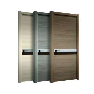 China Modern Hotel Door Hospital Door Household Safe MDF PVC Laminated Door for sale