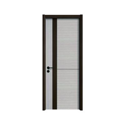 China Modern Advanced Zurich Lounge Door Coffee Color Security Door Indoor MDF Laminated Door for sale