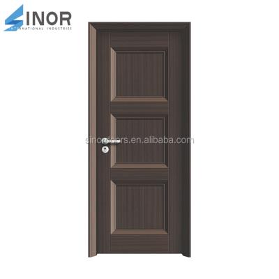 China Sound Insulation Doors Interior Doors Swing Door Solid Wood Modern Style for sale