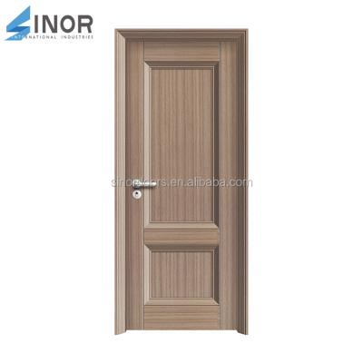 China Sound Insulation Wooden Single Swing Front Door Interior Door Main Doors for sale