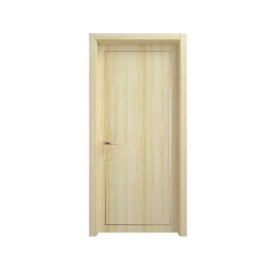 China Sound insulation country style white swing door European and American style front door MDF wooden door for sale