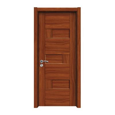 China Factory Wholesale Price Melamine Interior Doors Modern MDF PVC Door for sale