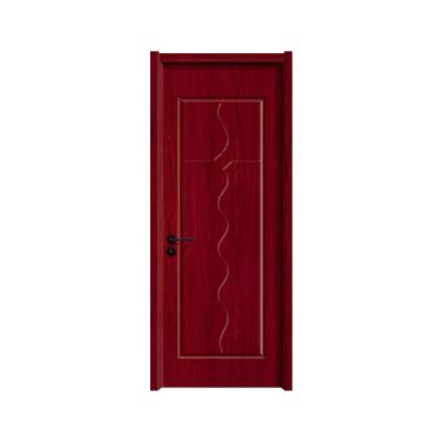 China Kitchen Top Bathroom Interior Door Traditional China Supplier Solid Teak Wood Main Door for sale