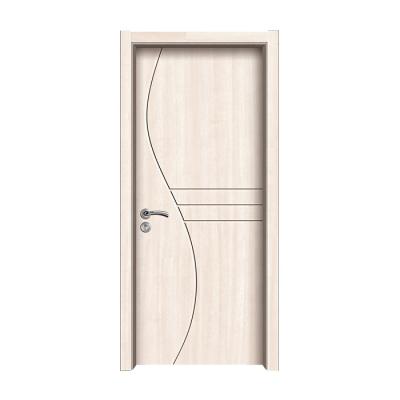 China Modern Wood Doors Latest Designs Luxury Modern Main Room Interior Door Entrance Doors Hdf+solid solid wood frame; the wpc sight (water proof) for sale