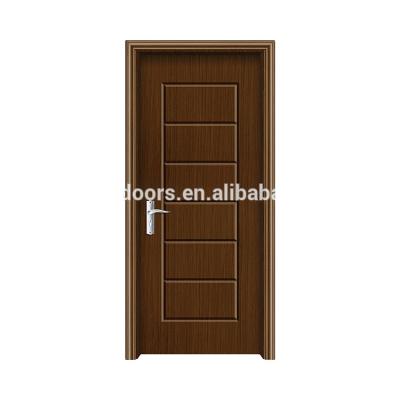 China Chinese Wood Frame Wpc Pvc Swing Graphic Design Solid Entry Doors for sale