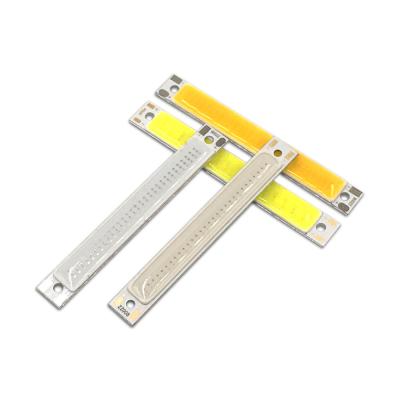 China Work Light Customized LED Light COB Strip 1W 3W 60*8mm 2V 3V 3.7V LED Lamp For Flashlight Chip Lighting Source Worklight Bicycle Lights for sale