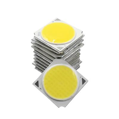 China Car Lighting LED Spotlight Chips 19x19mm Square COB LED 10W 20W 30W 50W 30V Chip For Spot Lights Downlight 17mm Lighting Surface for sale