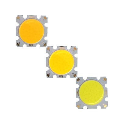 China Car Lighting 28x28mm Square COB LED Chip Light Source 10W 15W 20W 30W Lamp For Round LED Spotlight Downlight 20mm Lighting for sale