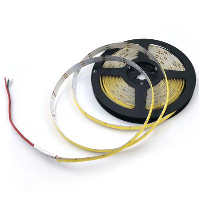 China Car Lighting Dual Color 24V COB Lamp 15W/Meter COB Strip Lights 576pcs/m LED String 5m/roll Balance Lighting For DIY Decoration Lighting for sale