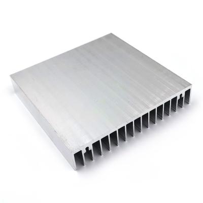 China Heatsink For Led Lights 100x100x13mm Aluminum Panel LED Heatsink Heatsink Lighting Accessories 10cm Square Heatsink For COB LED Lamps for sale