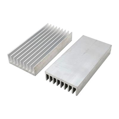 China Heatsink For Led Lights 100x50x17mm LED Radiator Heatsink Aluminum Alloy Panel Lighting Accessories 10cm Heatsink Panel For COB LED Lights for sale