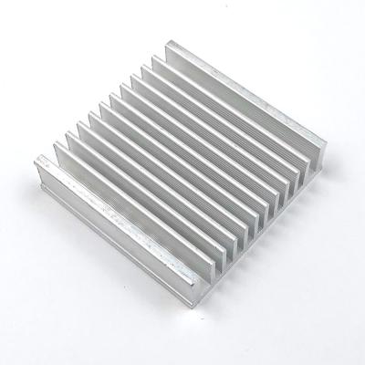 China Heatsink For Led Lights 50x50x13mm Square Aluminum Radiator Heatsink Panel For LED Lighting Accessories 5cm Heatsink Panel For COB LED Lights for sale