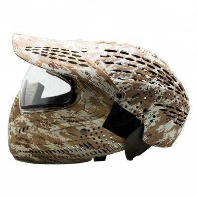 China Desert Camouflage Mask Paintball Full Coverage Airsoft Mask for sale