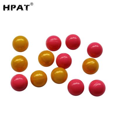 China Wholesale 68 Caliber Premium Water Soluble Paintball Balls With Gelatin And PEG for sale