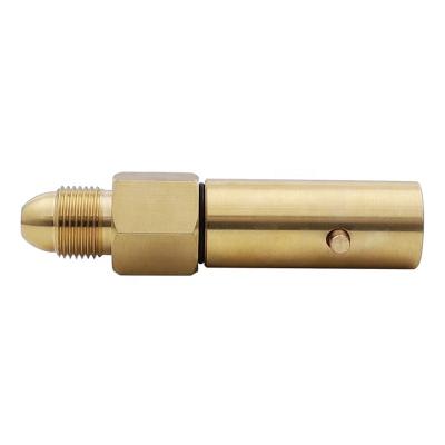 China New Amazon Hot Selling Longevity Point Bayonet Refill Gas Propane Cylinder LPG Fill Brass Adapter for sale