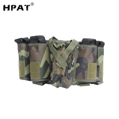 China Camouflage Paintball Accessories Safety 4+1 Washable Paintball Harness for sale