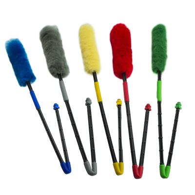 China Premium New Wool Paintball Barrel Pull Through Wool Swab Squeegee for sale