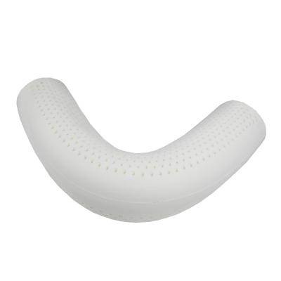 China Cutout Latex Antistatic 100% Natural Breathable Dustproof Adult Bed Pillow for sale