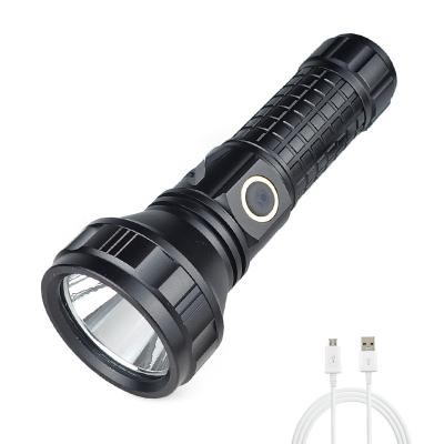 China Emergency High Power Sst40 Waterproof Aluminum LED Flashlight Searching Torch Lantern Flashlight 26650 for sale