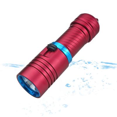 China Emergency Waterproof Flashlight For Flashlights Diving Scuba Diving Torch Led for sale