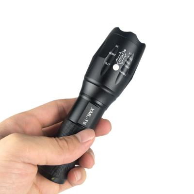 China Retractable flashlight touchlight camping polishing flashlight led outdoor headlight flashlight for sale