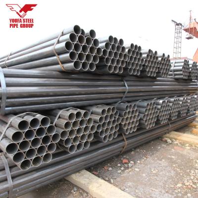 China Structural Pipe Tianjin Youfa Brand 3inch ERW Steel Pipe Factory Mild Steel Pipe for sale