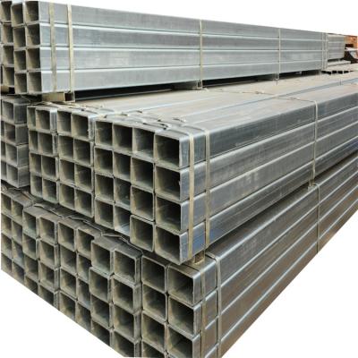 China Structure Pipe YOUFA GROUP Galvanized Square and Rectangular Steel Tube in Tianjin with high quality and low price for sale