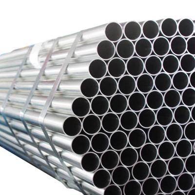 China Structure Pipe Material Q195 Z30, Z60, Z80, Z100, Z140, Z150, Z180 Pre Galvanized Steel Round Structural Pipe For Greenhouse And Guardrail for sale