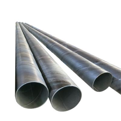 China Fluid SSAW Welded Spiral Steel Stacks Spiral Steel Pipe 48 Inch for sale