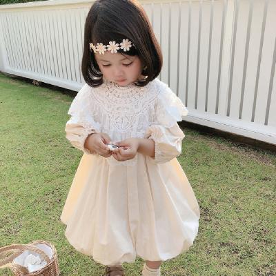 China 2021 New Anti-static Children's Spring Girls' Dress Fairy Skirt Baby Girl Birthday Puffy Half Sleeve for sale