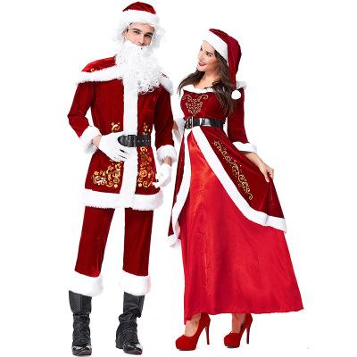 China In Christmas Running Suit Santa Claus Hot Sweet Santa Claus Suit Christmas for sale