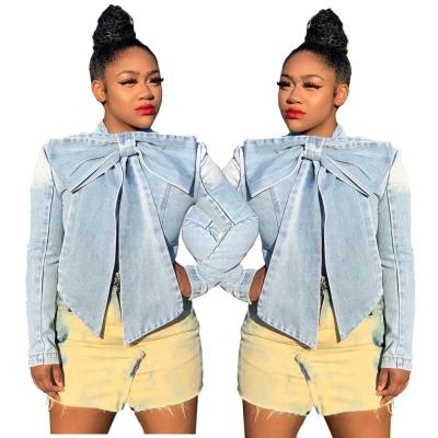 China Sustainable Women Spring Clothing Jeans Jacket Jeans Jacket 2021for Woman for sale