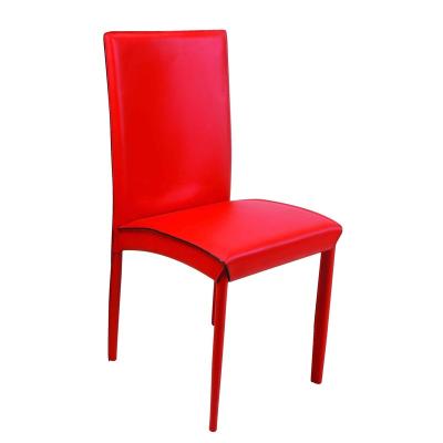 China (Other) Nordic Modern Adjustable Living Room Furniture Luxury Restaurant Dining Chairs Custom Made Dining Chair Saddle Leather Dining Chair for sale