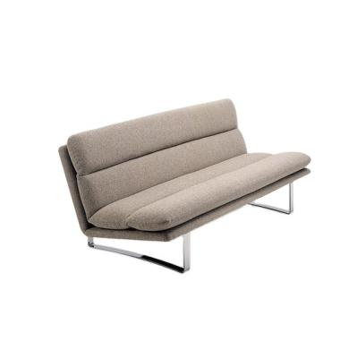 China Fabric Adjustable Modern Indoor Benches Long Furniture Commercial Leather Waiting Room Sofa (Other) Bench for sale