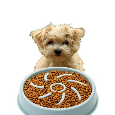 China High Quality Durable Adjustable Designs Multi-designs Adjustable Maze Preventing Choking Raised Dish Drinking Diet Pet Bowl Healthy Feeders Viable for sale