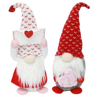 China Fasion Christmas Cloth Elf Ornaments Handmade Scandinavian Gnome Doll Swedishsanta Tomte Plush Elf Family Nordic Holiday Decoration for sale