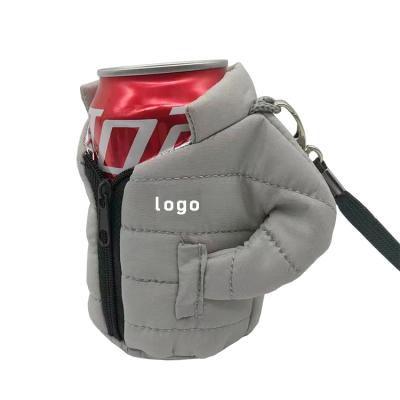 China OEM Waterproof Durable Box Cooler Keeping Cool Beverage Beer Clothes Bottle Jacket Insulated Beer Can Sleeve for sale