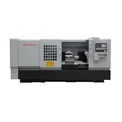 China Building Material Shops Hot Sale Spindle Hole 104mm CNC Lathe Machine CK61100 for sale