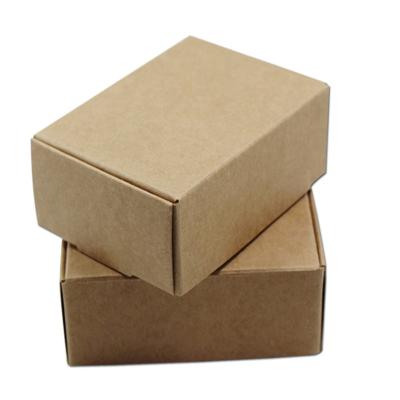 China Recycled Reusable Brown Kraft Materials VBOX Paper Cake Bakery Gift Boxes for sale