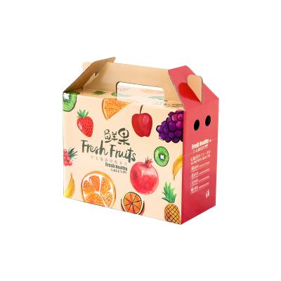 China VBOX Fruit Packaging Recyclable Dry Paper Box for sale