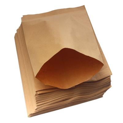 China Recyclable VBOX Customized Recyclable Brown Paper Cookie Candy Bags For Food for sale