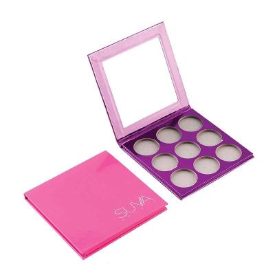 China VOBAGA Recyclable Plain Makeup Cardboard Eyeshadow Palette Box Cosmetic Packaging for sale