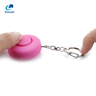 China Seek Help In High Decibel Emergency Buzzer Body Security Alarm Personal Alarm Key Chain For Women for sale