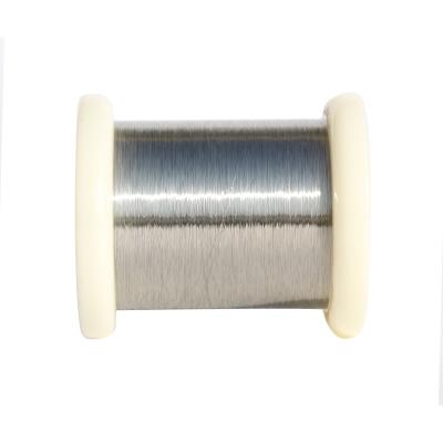 China Cr20Ni80 Nickel Manufacturing High Resistance Soft Alloy Heating Element Bright Wire For Furnace for sale