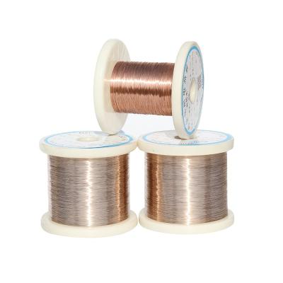 China CuNi1 Bare Copper HEATER Wire Round Nickel Copper Wire for sale