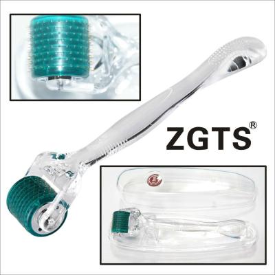 China ZGTS Anti-Puffiness Roller 192 Titanium Gold Tapered Derma Needle Roller With Your Brand for sale