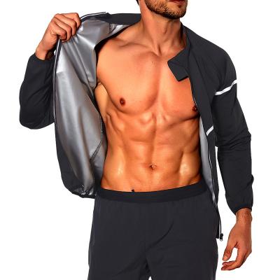 China Breathable Sauna Shirt Waist Trainer Body Shaper Gym Clothing Slimming Vest For Weight Loss Corset Fitness Men's Sweat Suit Shapewear for sale