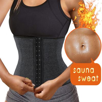 China Waist Trainer S-6XL Sports Slim Upper Body Shaper Waist Trainer Women Neoprene Sauna Tie Up Shapewear Belt Waist Cincher Corset Plus Size for sale