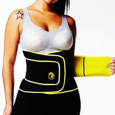 China Waist Cincher Waist Trainer Slimming Waist Trainer Body Shaper Women Neoprene Sauna Belt Weight Loss Tie Up Slim Shapewear Belly Trimmer for sale