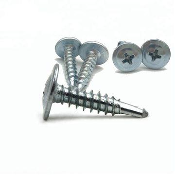 China Galvanized Truss Head For Self Drilling Metal Plate Screw for sale